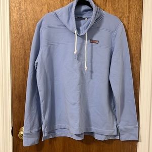 **NWT** Vineyard Vines Perwinkle Cowl Neck Sweatshirt